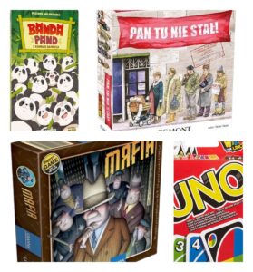 Gry karciane i planszowe do 50 złotych