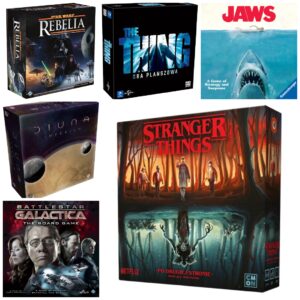 Gry planszowe na podstawie filmów i seriali – przegląd tytułów