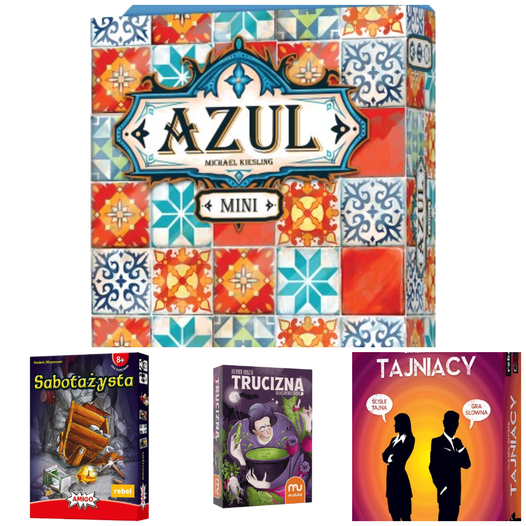 Małe gry planszowe na wakacje i podróż